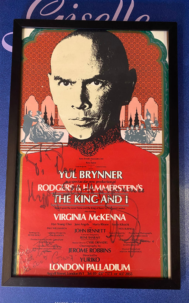 The King and I (framed & signed)