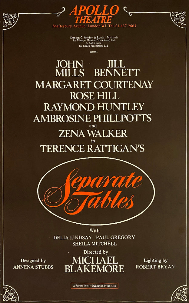 Separate Tables