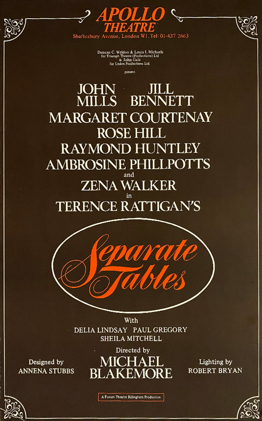 Separate Tables