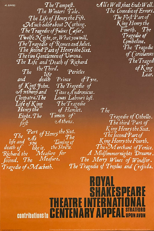 Royal Shakespeare Theatre International Centenary Appeal